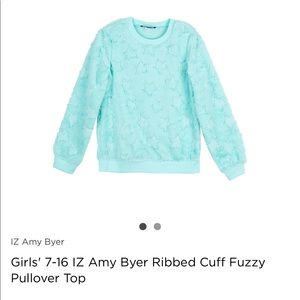 Girls Plus plush star top